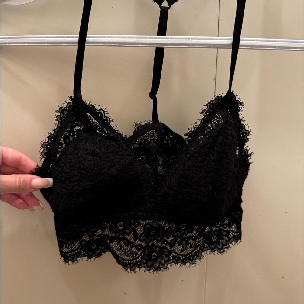 Aerie Black Lace Bralette
